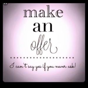 Make an offer. 💕💕💕
